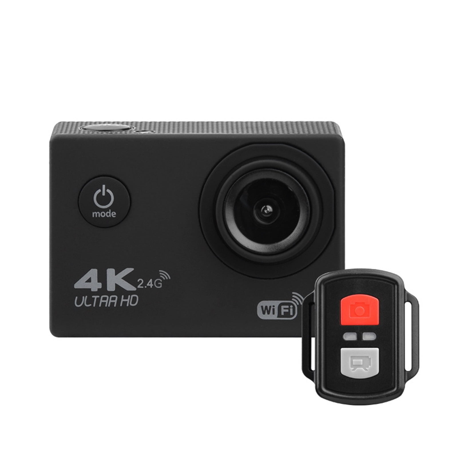 Action Camera Ultra HD 4K WiFi Remote Control Sport Camera30m Waterproof Pro Sports DV Helmet Video Recording Camera ,Wide USe