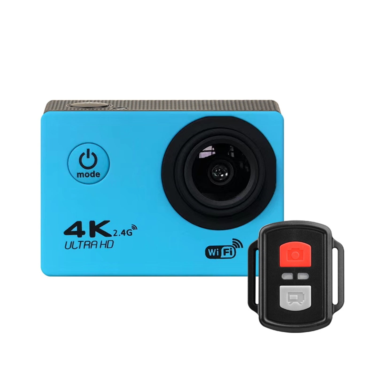 Action Camera Ultra HD 4K WiFi Remote Control Sport Camera30m Waterproof Pro Sports DV Helmet Video Recording Camera ,Wide USe