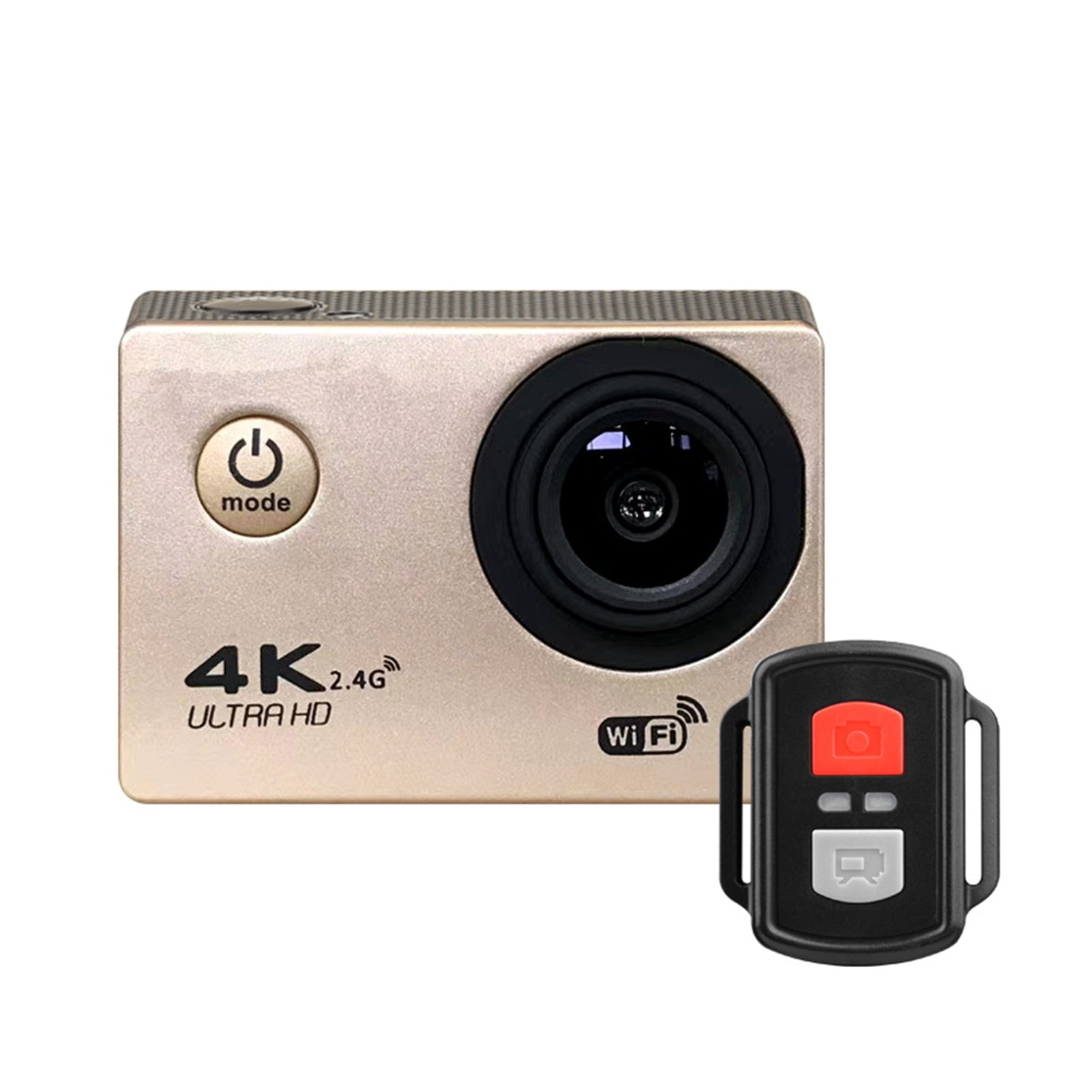 Action Camera Ultra HD 4K WiFi Remote Control Sport Camera30m Waterproof Pro Sports DV Helmet Video Recording Camera ,Wide USe