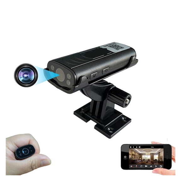 Action Camera, Ultra HD Underwater Camera, Mini Home Security Camera 1080P HD Wireless Remote View Super Mini Cameras Nanny Cam Small Recorder