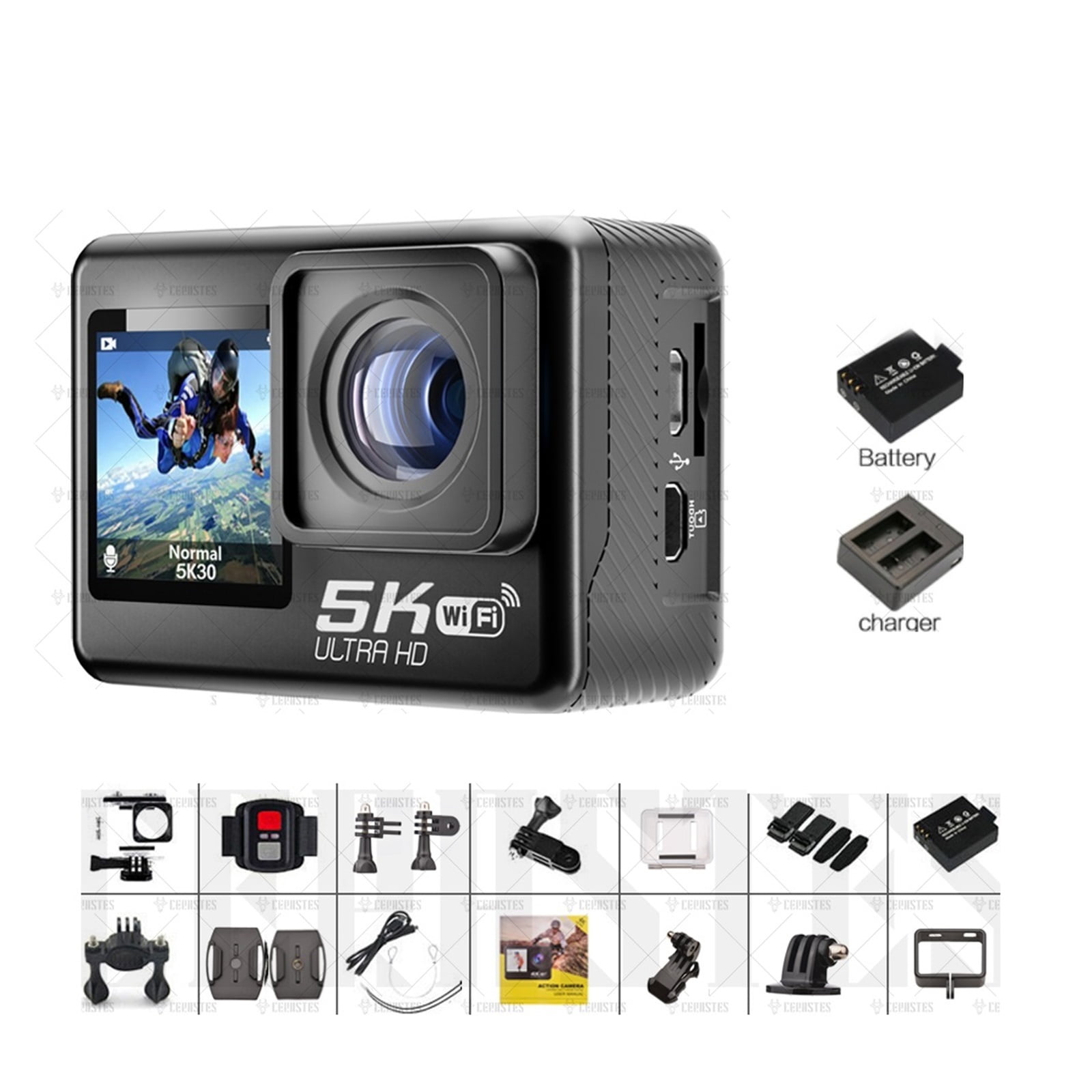 Buy Bike Helmet Camera 120 Degrees Wide Angle Bicycle Sports Camera Waterproof Action Camera For Outdoor At Affordable Prices - Free Shipping, Real Reviews With Photos - View #13