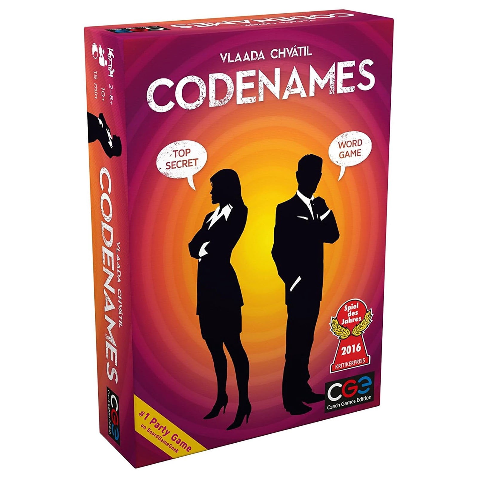 Action Codenames Board Game Code Names Family Friend Party Card Game ...