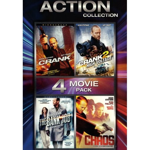 Action Dvd Collection Pre-Owned Action Collection 4 Movie Pack - Walmart.com