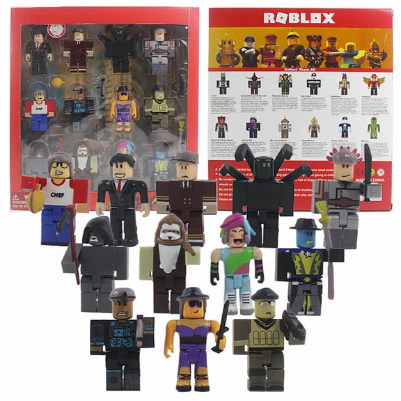 Action Collection - Roblox 12 Figure Pack Roblox 12 Series  Celebrity Collection Action Figure 12 Pack