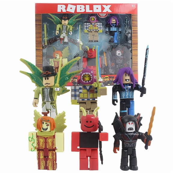 Action Collection - Roblox FOUR Figure Pack Roblox Series 4 Celebrity Collection Action Figure 4-Pack