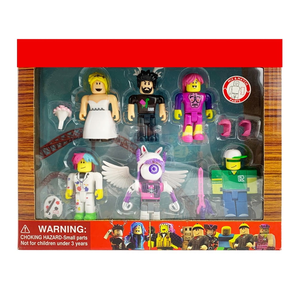 Roblox Action Figures In Action Figures Walmart Com Action Collection Roblox Six Figure Pack 21819ae6 Aa2b 4e56 B51a 