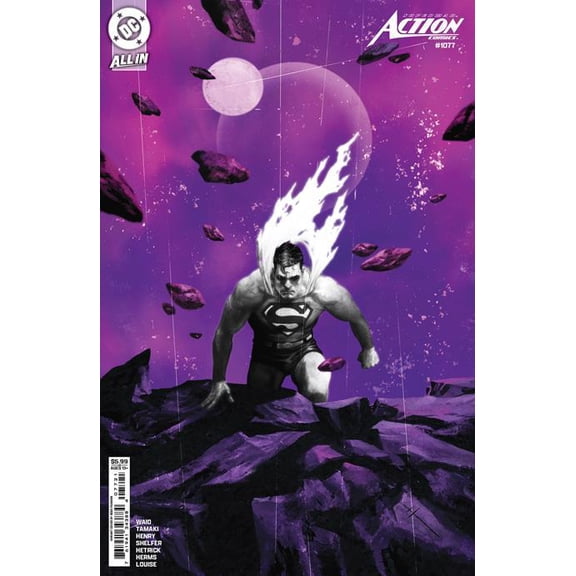 Action Comics #1077 Cvr B Sebastian Fiumara Card Stock Var DC Comics Comic Book