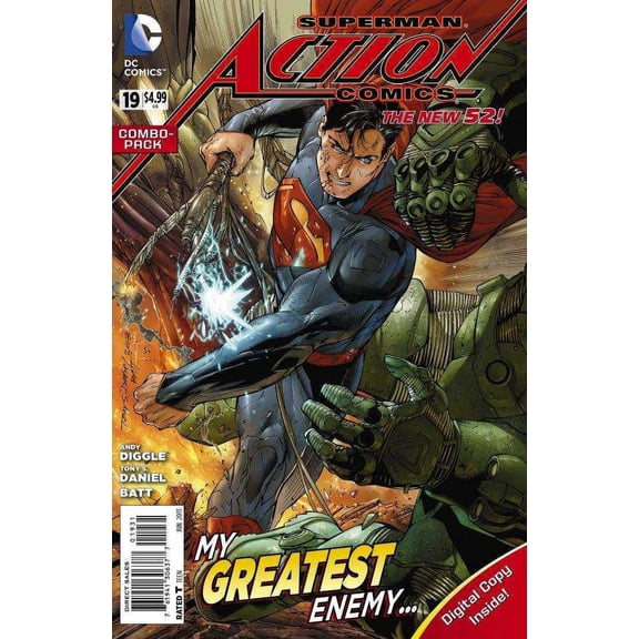 Action Comics (2nd Series) #19 (combo pack) VF ; DC Comic Book