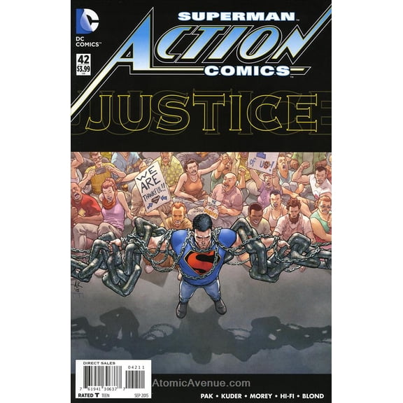 Action Comics (2nd Series) #42 VF ; DC Comic Book