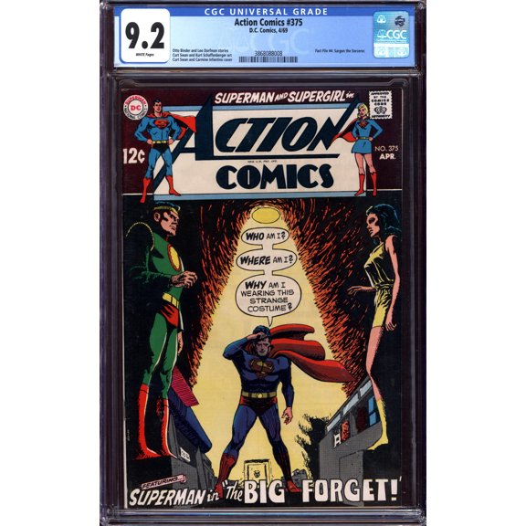 Action Comics #375 - CGC 9.2 Comic Book
