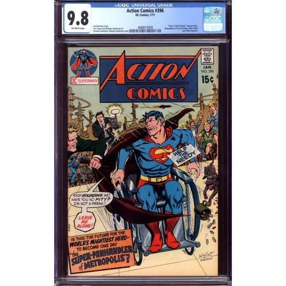 Action Comics #396 - CGC 9.8 Comic Book