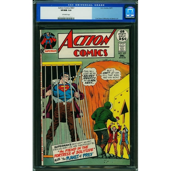 Action Comics #407 - CGC 9 Comic Book