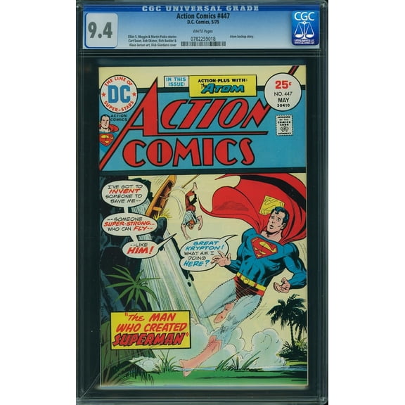 Action Comics #447 - CGC 9.4 Comic Book