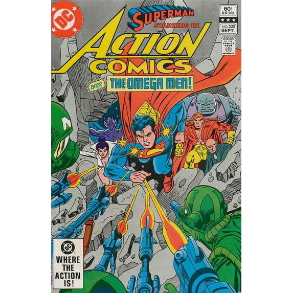 Action Comics #535 VF ; DC Comic Book
