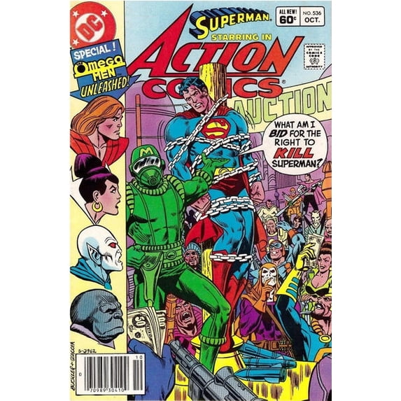 Action Comics #536 (Newsstand) VF ; DC Comic Book