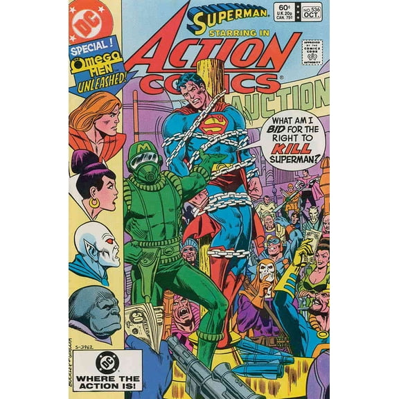 Action Comics #536 VF ; DC Comic Book
