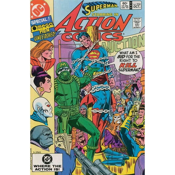 Action Comics #536 VF ; DC Comic Book