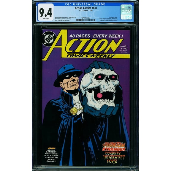 Action Comics #631 - CGC 9.4 Comic Book