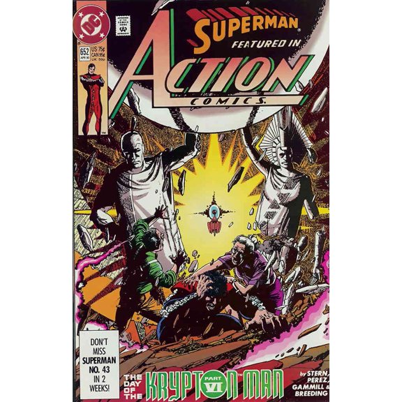 Action Comics #652 VF ; DC Comic Book
