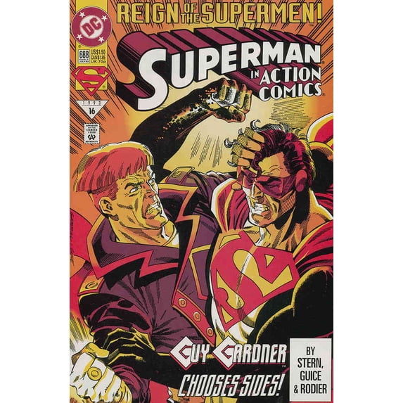Action Comics #688 VF ; DC Comic Book