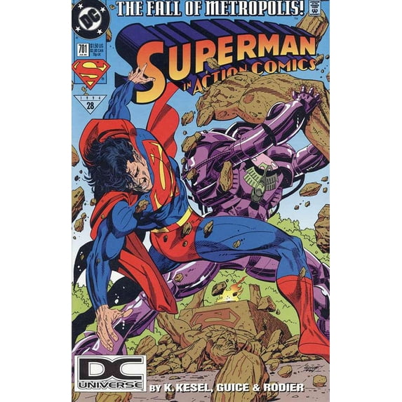 Action Comics #701 (2nd) VF ; DC Comic Book