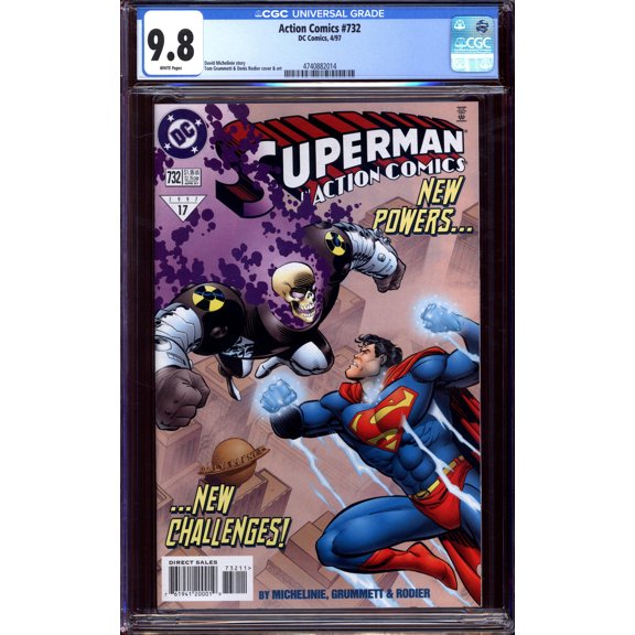 Action Comics #732 - CGC 9.8 Comic Book