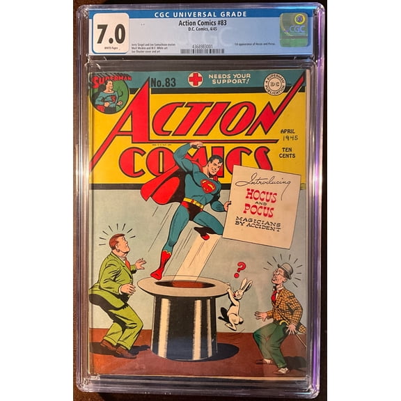 Action Comics #83 - CGC 7 Comic Book