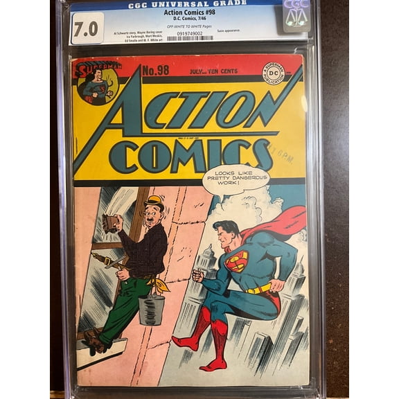 Action Comics #98 - CGC 7 Comic Book