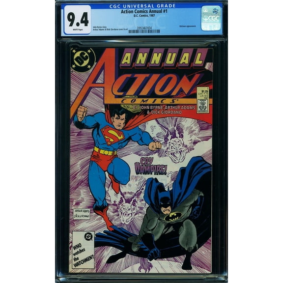 Action Comics Annual #1 - CGC 9.4 Comic Book