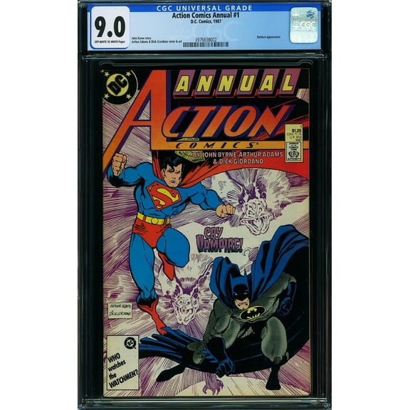 Action Comics Annual #1 - CGC 9 Comic Book