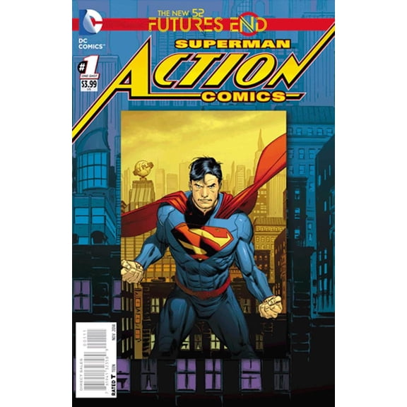 Action Comics Futures End #1 3D DC Comics Comic Book