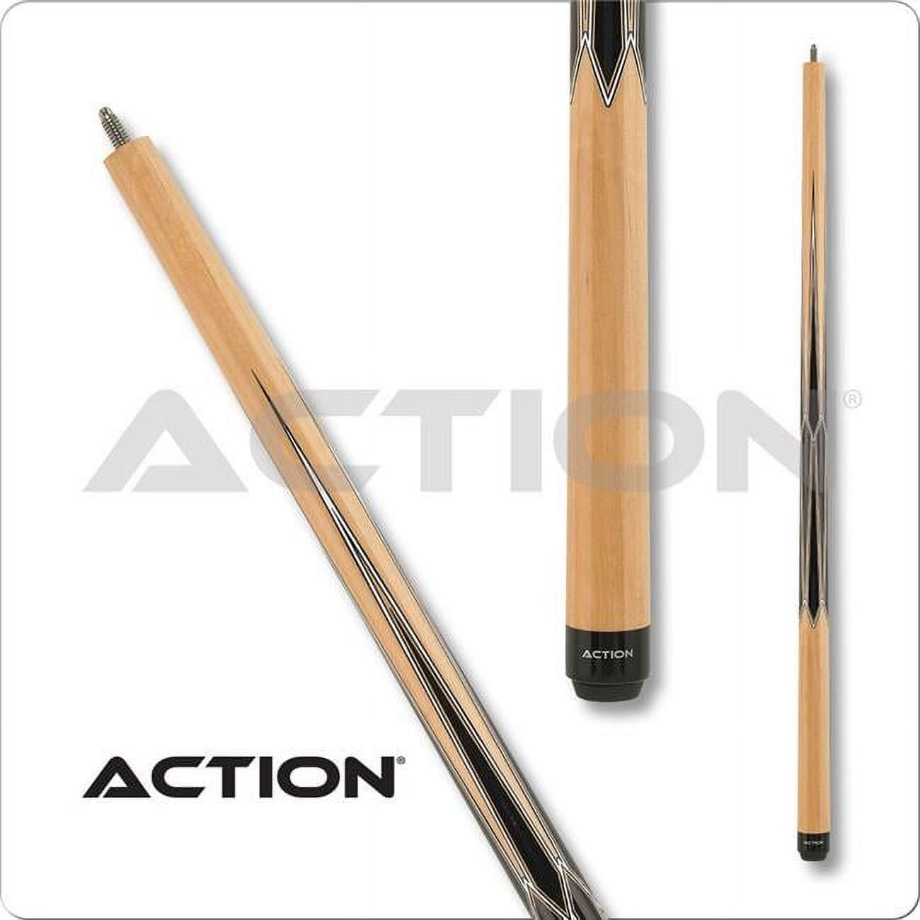 Natural Maple and Black 21 oz Wood Pool Cue