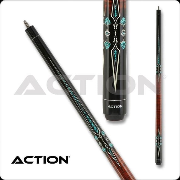 Action Cues IMP58 20 20 oz Action Impact Tiger Maple Handle Pool Cue