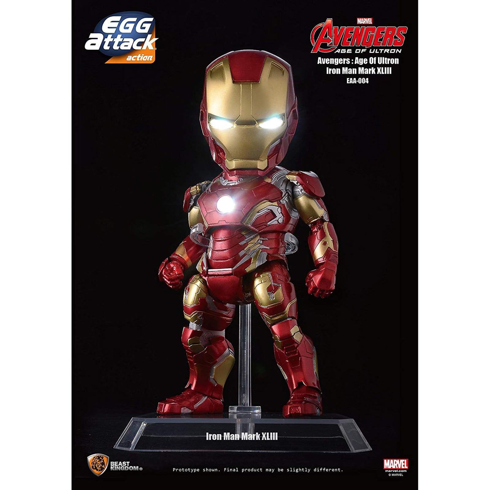 Action Figure - Avengers Age of Ultron - Iron Man Mark 43 Egg Attack