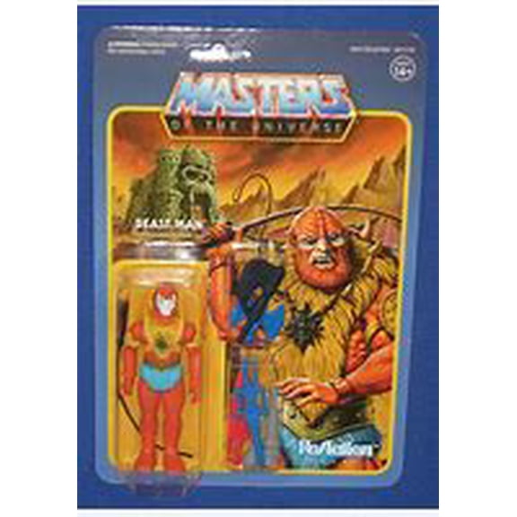 Action Figure Beast Man Retro 2018 Carded Collectible