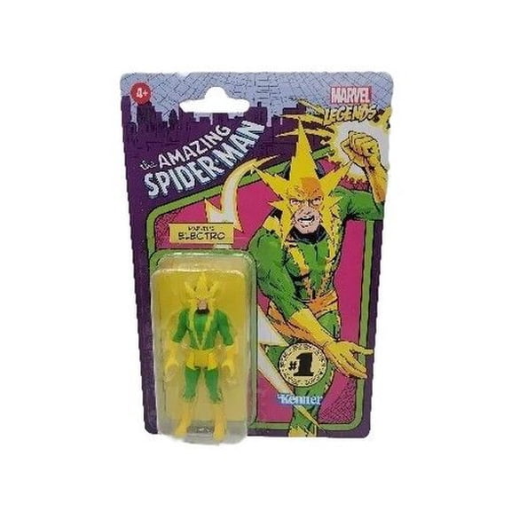 Action Figure  Electro Retro Edition  Carded Collectible