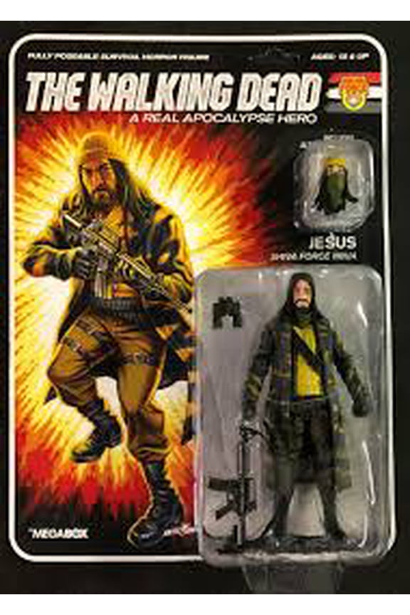 Action Figure PostApocalyptic Jesus Ninja Survivor Display Figure (Boxed)