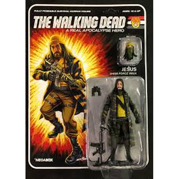 Action Figure PostApocalyptic Jesus Ninja Survivor Display Figure (Boxed)