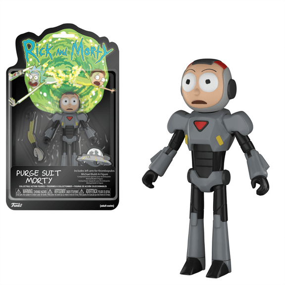 Action Figure: Rick & Morty - Morty (Purge Suit)