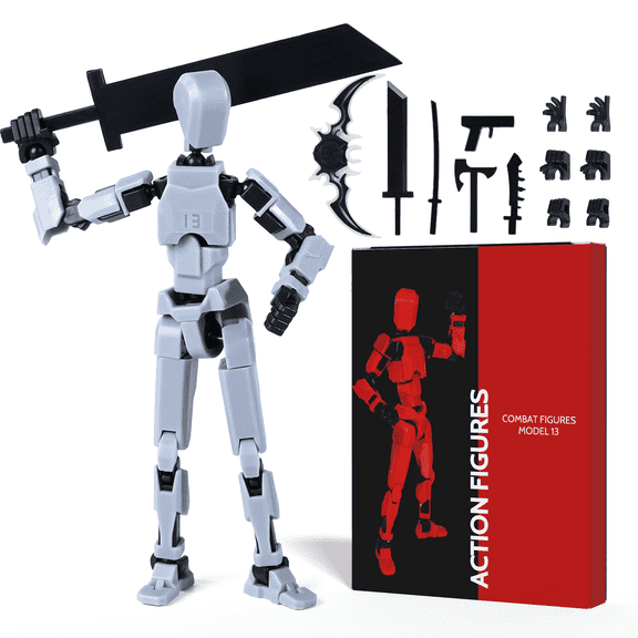 Action Figure Set, Model 13 Action Figure Multi-Jointed Movable,Gift Box Packaging, a Great for Loved Ones and Friends.