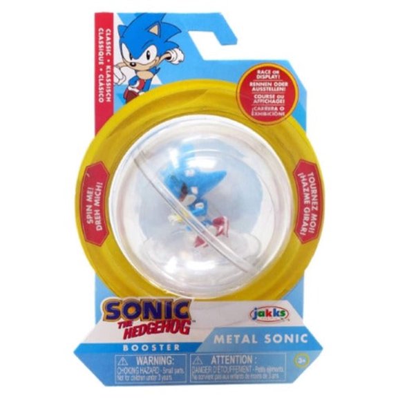 Action Figure - Sonic the Hedgehog - Sonic Sphere - Metal Sonic - 2 Inch - Wave