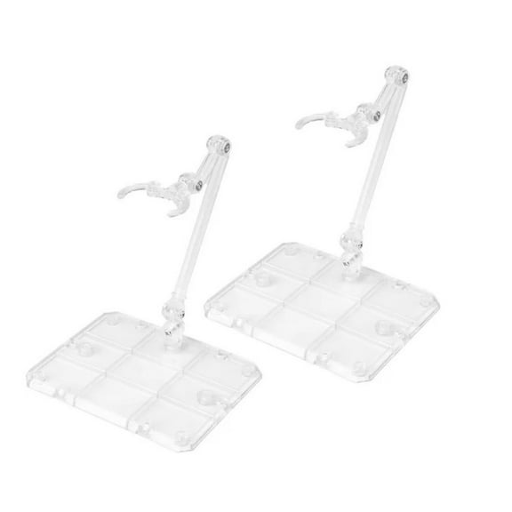 Action Figure Stand,2pcs Assembly Action Figure Display Holder Base for Gundam,Doll Model Support Stand Compatible