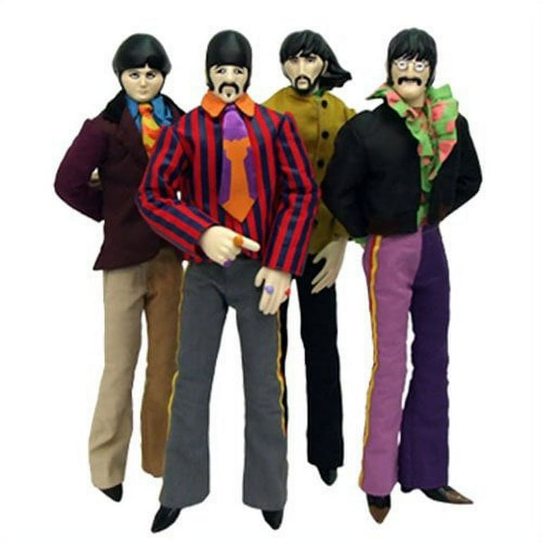 The Beatles yellow submarine　フィギュア4体 The Beatles Yellow Submarine Set of 4 Action Figures 1999