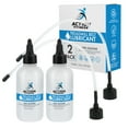 thumbnail image 1 of Action Fitness 100% Silicone Treadmill Belt Lubricant, 8 Ounces (2 Pack, 4 oz. Bottles) with Both Application Tubes and Twist Spout Caps - Controlled Lube Flow, Full Belt Width Lubrication - Odorless, 1 of 7
