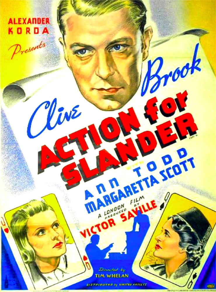 Action For Slander U Canvas Art - (24 x 36)