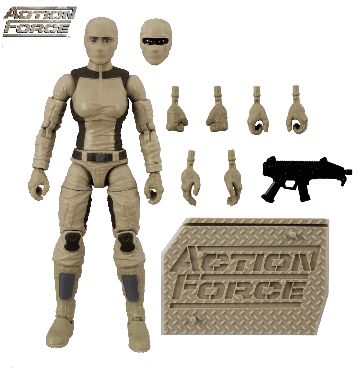 Action Force Female Desert Trooper 6-Inch Figure with Accessories