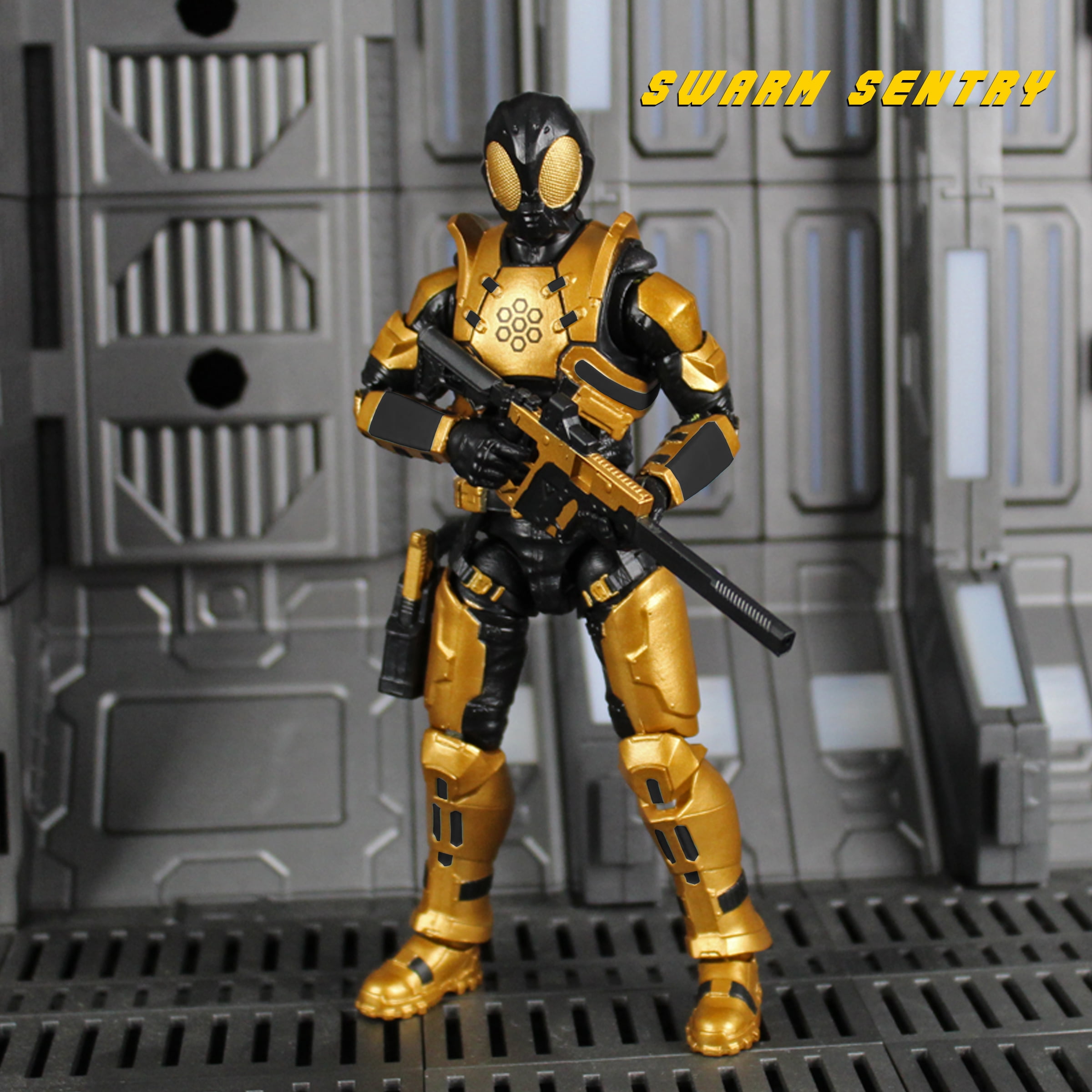 Action Force SWARM Sentry by Valaverse
