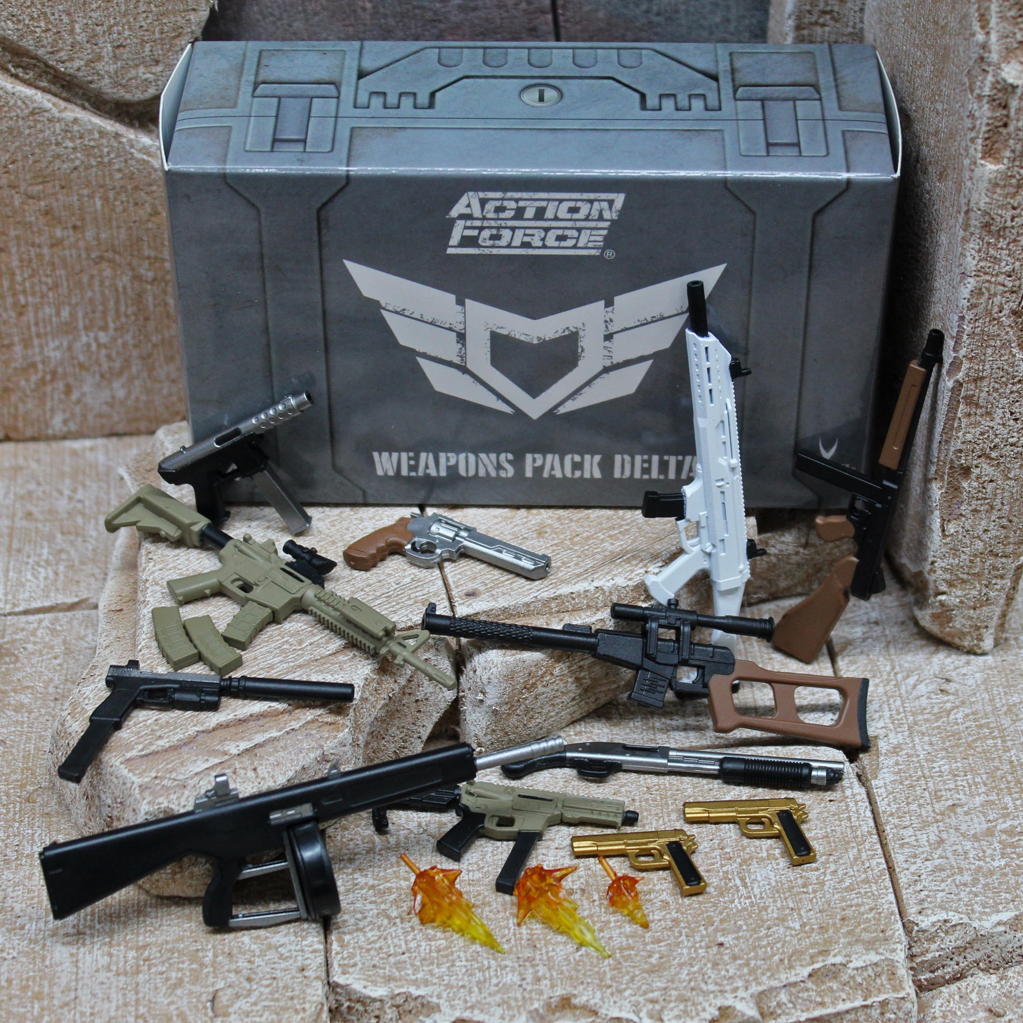 Action Force Weapons Pack Delta by Valaverse