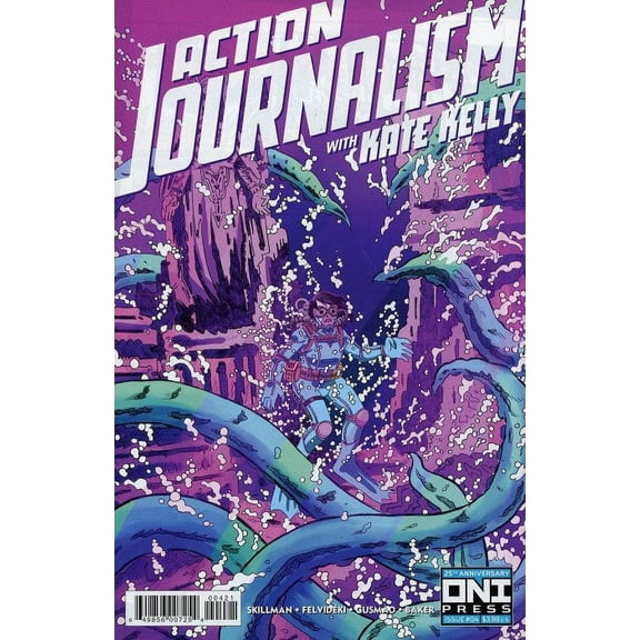 Action Journalism with Kate Kelly #4B VF ; Oni Comic Book
