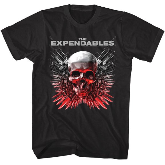 Action Movie-Inspired Shirt with Tactical Symbol Graphic Design, S-3XL
